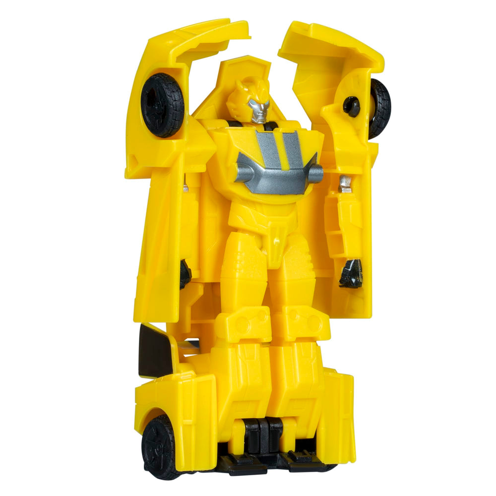 Transformers EarthSpark Bumblebee car mode in action for quick play