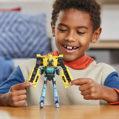 Transformers EarthSpark 5-inch scale figures fit playtime and display.