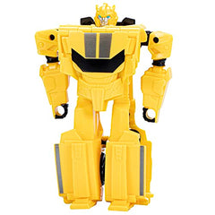 Bumblebee 1-step flip changer mid-action for dynamic play.