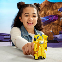 Transformers EarthSpark Bumblebee toy designed for kids six and up