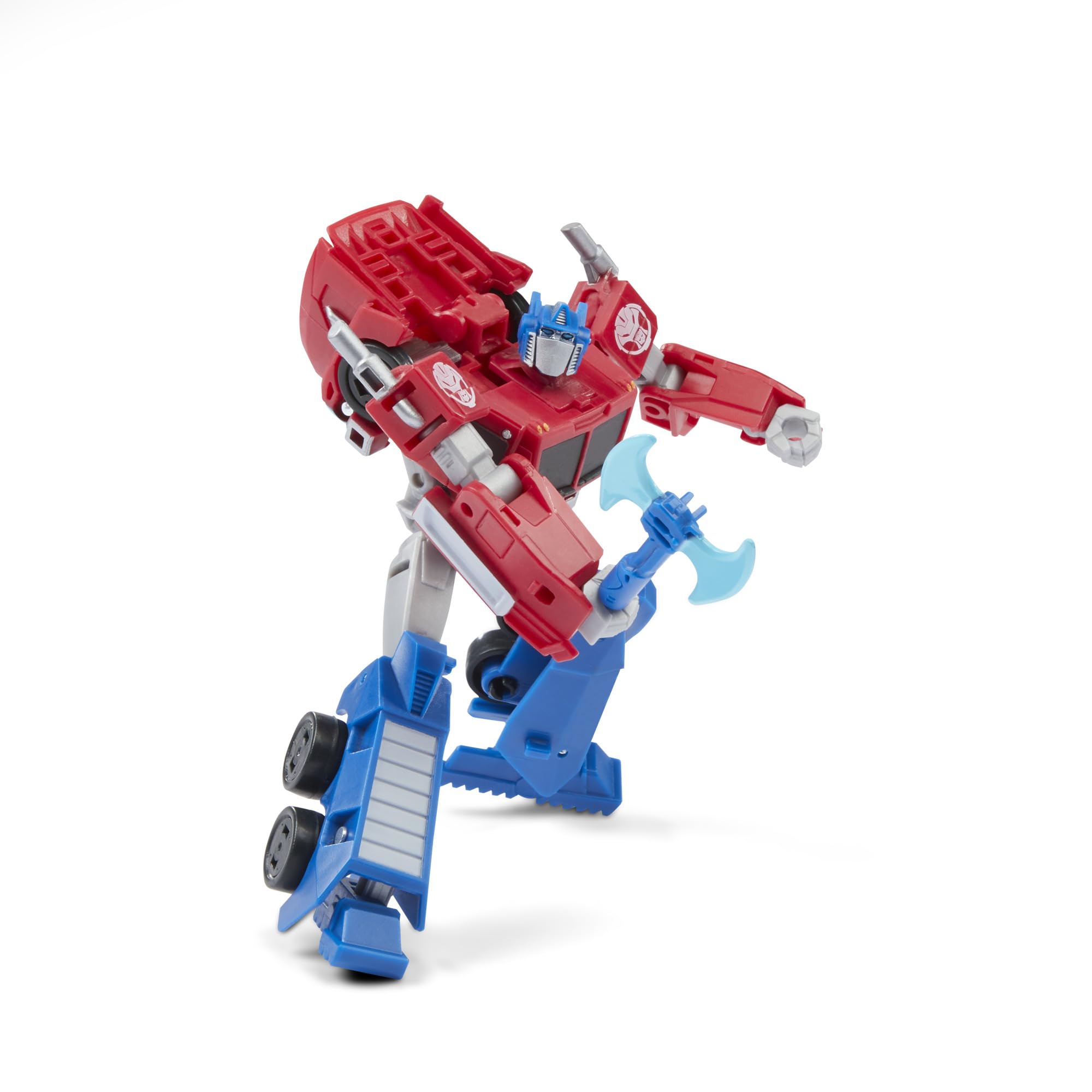 Transformers EarthSpark deluxe class figure with build piece for collection