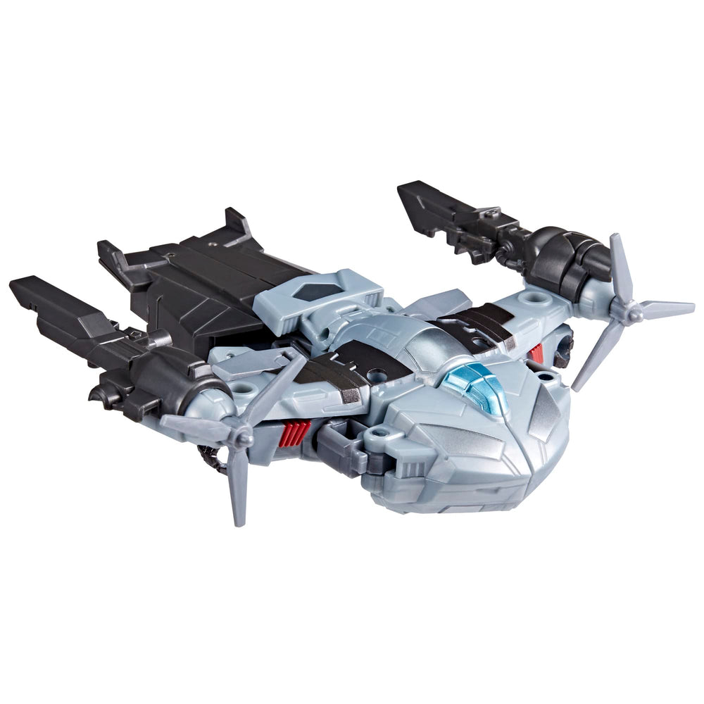 Transformers EarthSpark Megatron armored aircraft mode for dynamic battles.