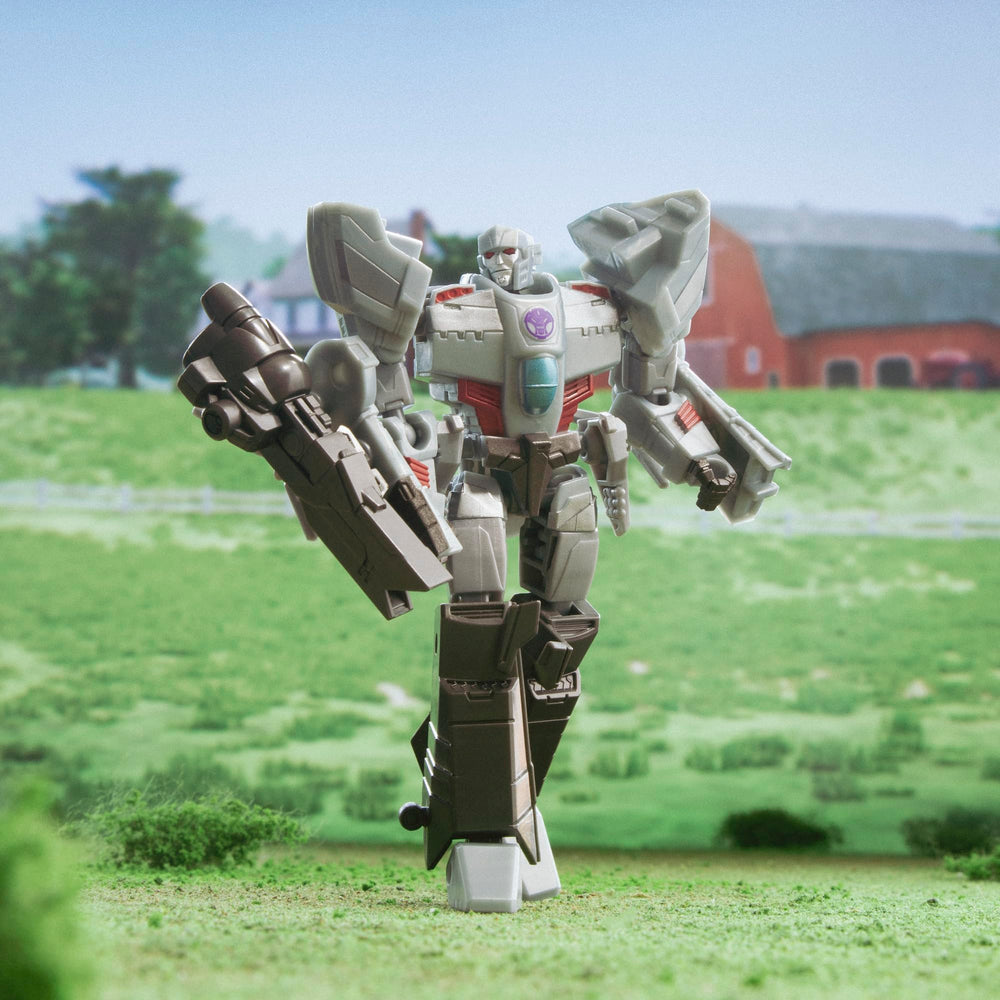 Dr. Meridian Mandroid Build-a-Figure piece included, expanding your EarthSpark collection.