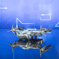 Includes build-a-figure piece to assemble Dr. Meridian Mandroid.