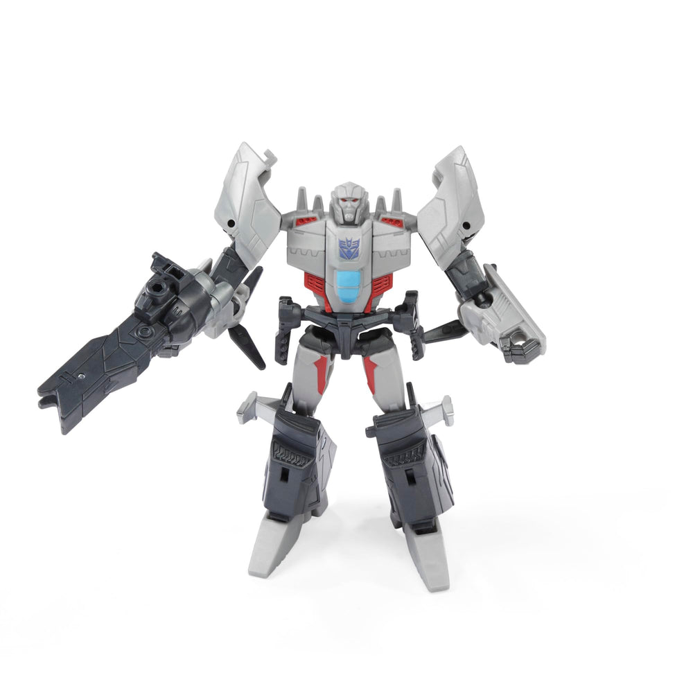 Transformers EarthSpark Megatron size reference helps kids compare figures.