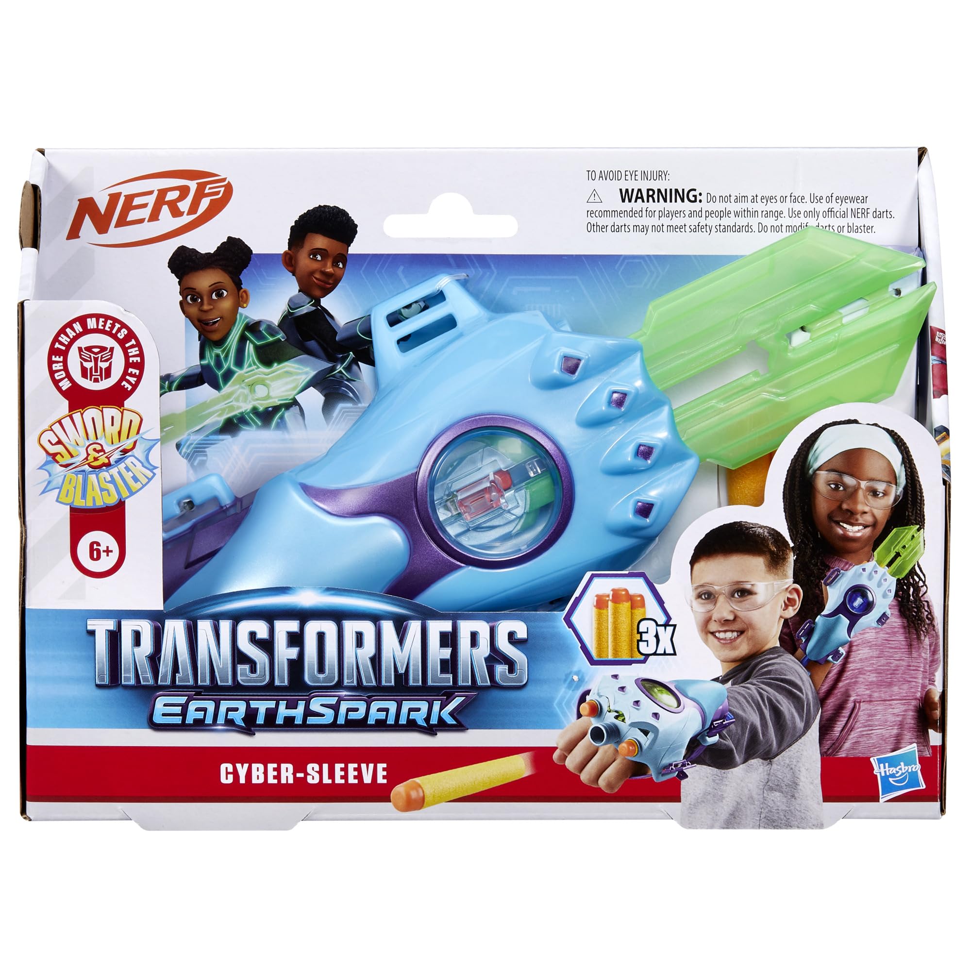 Transformers EarthSpark Nerf darts loaded in launch chamber for quick shots.