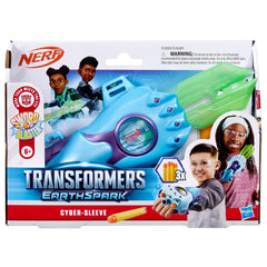 Transformers EarthSpark Nerf darts loaded in launch chamber for quick shots.