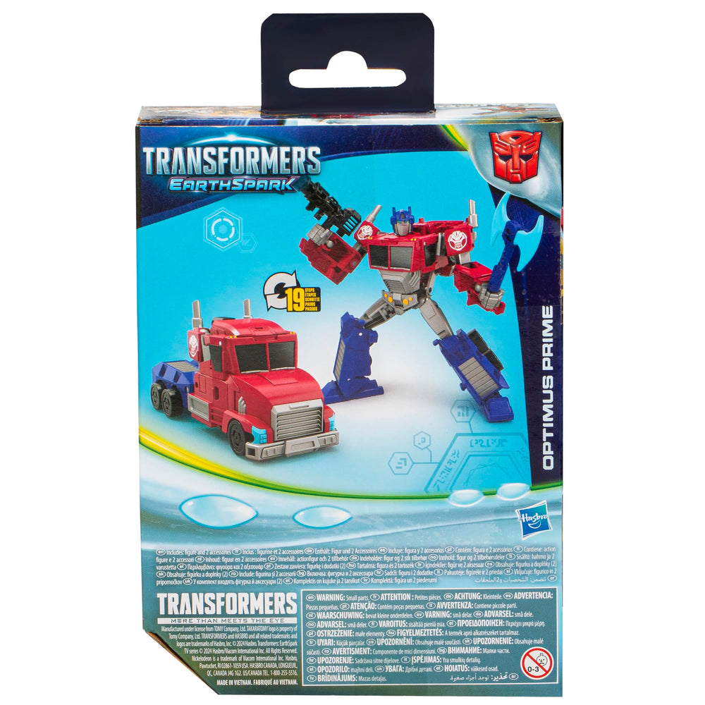 Transformers EarthSpark Optimus Prime 12.5 cm figure size