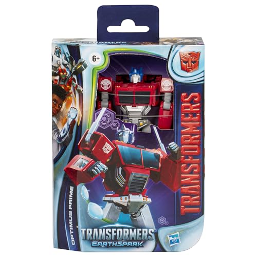 Transformers EarthSpark Optimus Prime deluxe truck form for conversion play