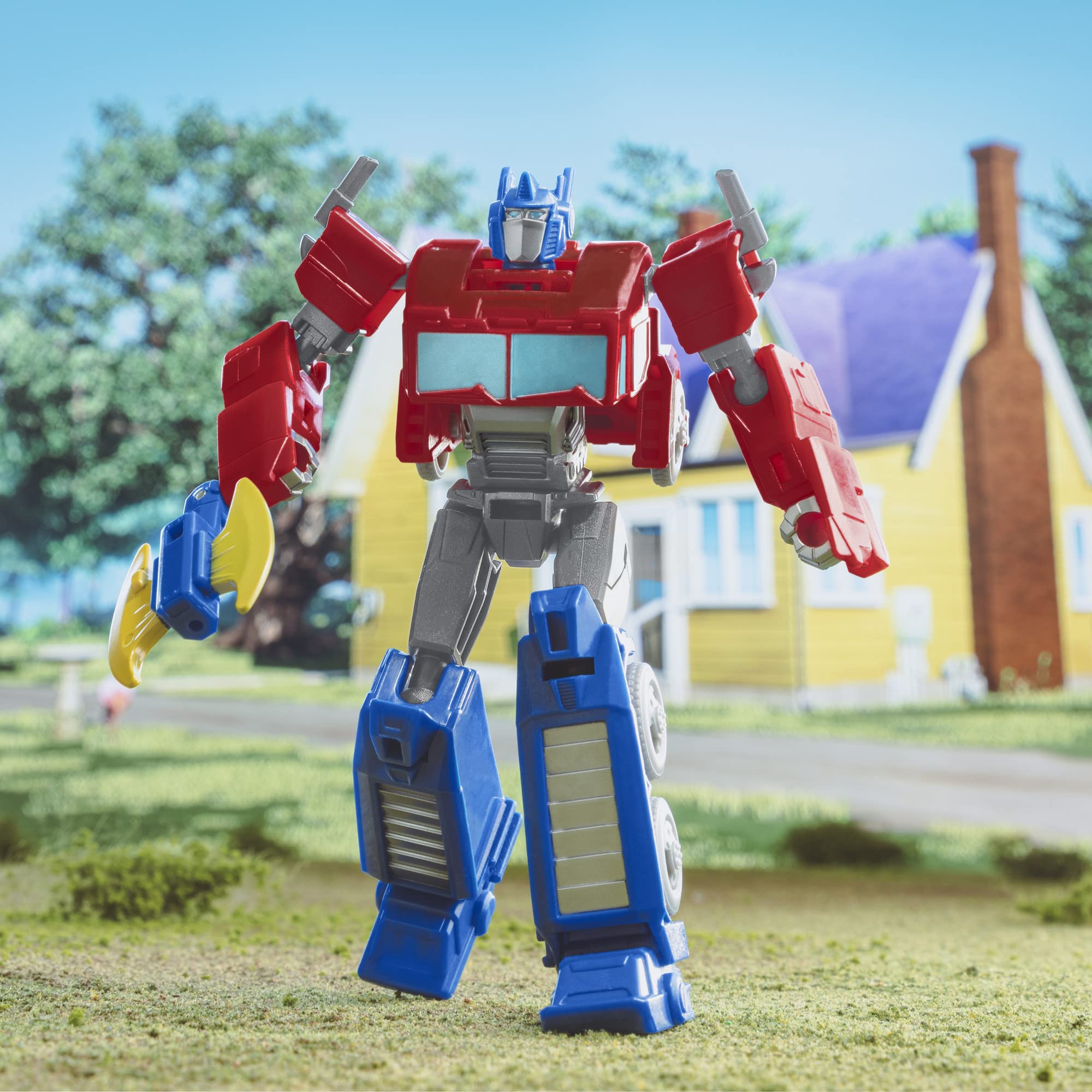 EarthSpark-inspired design captures Autobot look for authentic fan-approved play.