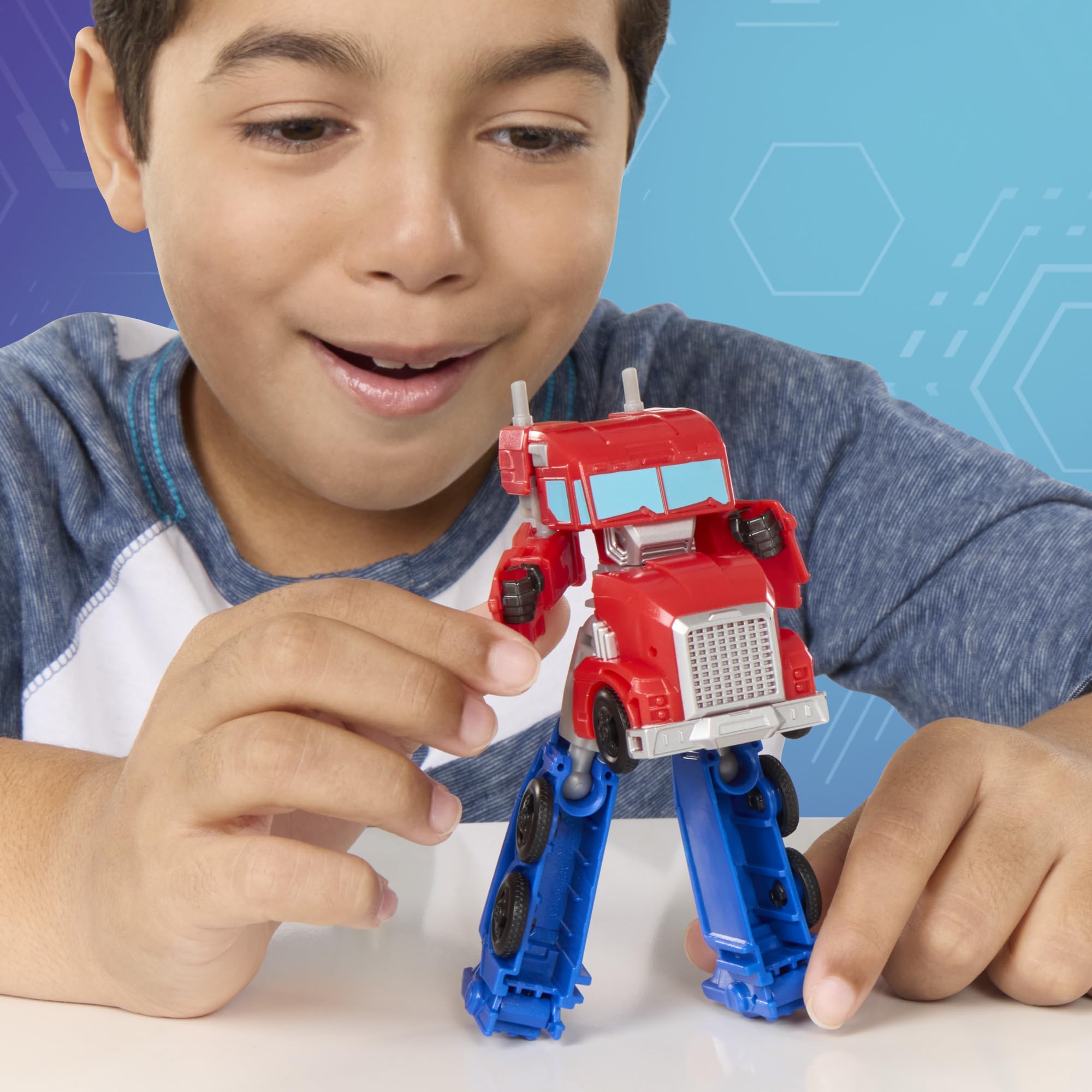 Transformers EarthSpark projectile launcher ready for action