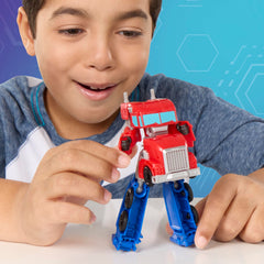 Transformers EarthSpark projectile launcher ready for action