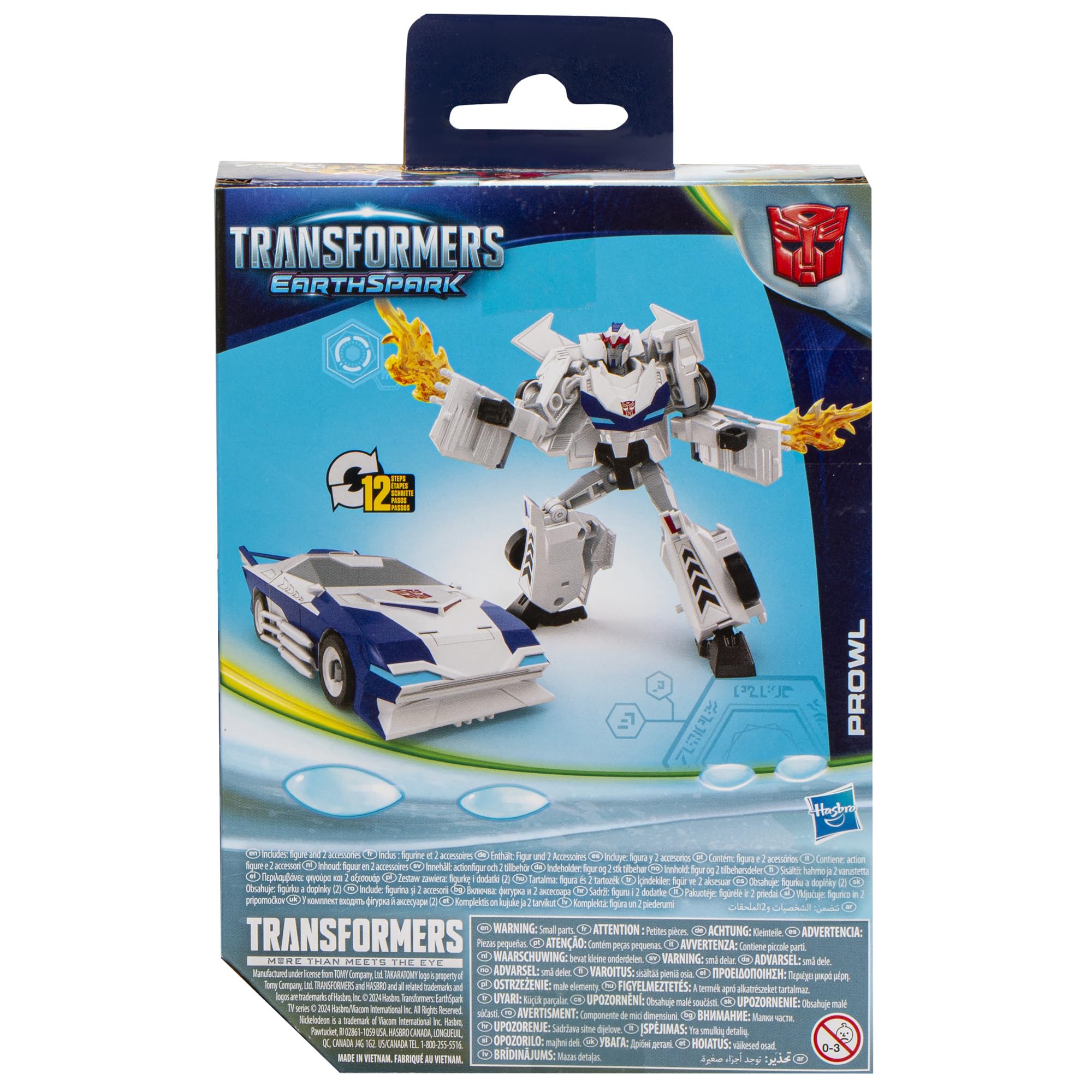 Transformers EarthSpark Prowl packaging and collectible presentation