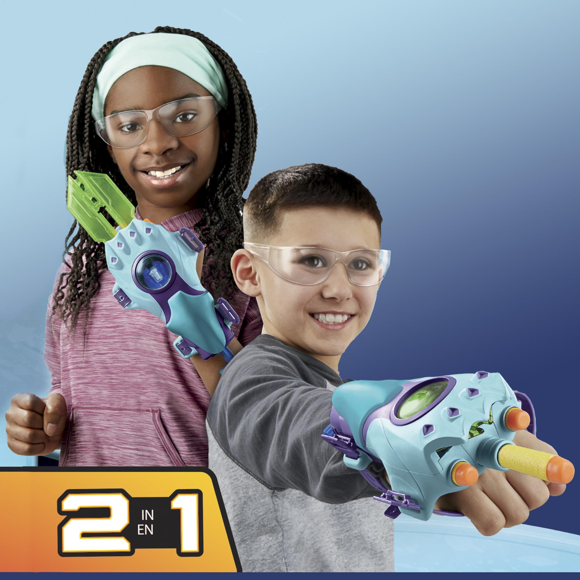 Transformers EarthSpark Side-dart storage for quick reloads during play.
