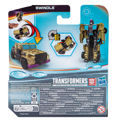 Transformers EarthSpark Swindle inspired by the show for fan appeal.