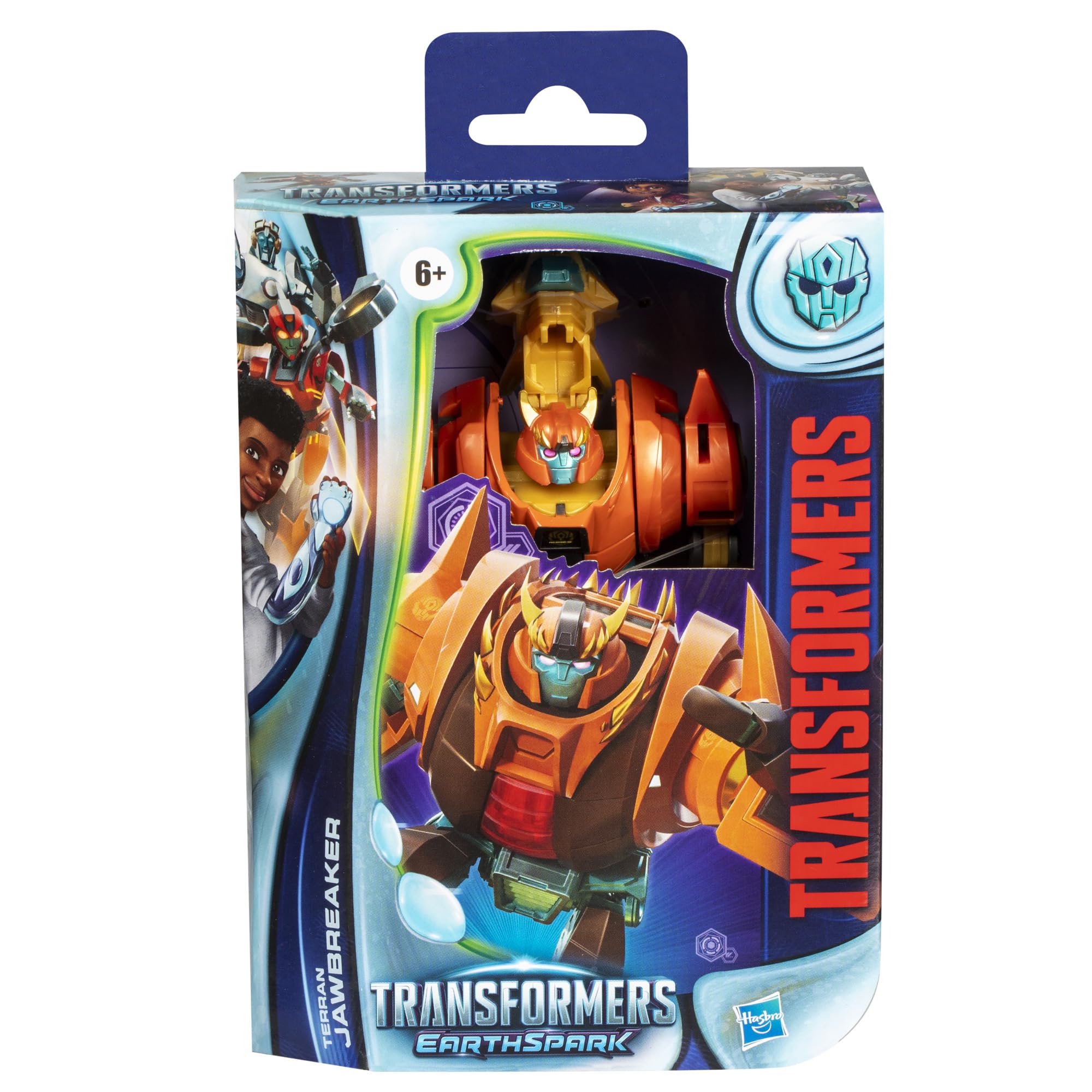Transformers EarthSpark Terran Jawbreaker dinosaur mode sparks imaginative battles