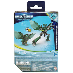 Transformers EarthSpark Terran Nightshade with Dr. Meridian Build-A-Figure piece included
