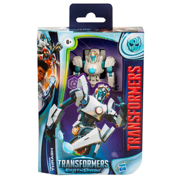 Transformers EarthSpark Terran Thrash Deluxe figure inspires imaginative missions in robot or vehicle form.