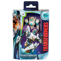 Transformers EarthSpark Terran Thrash Deluxe figure inspires imaginative missions in robot or vehicle form.