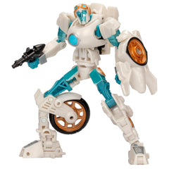 Transformers EarthSpark Terran Thrash robot figure ready for action-packed battles and easy 22-step transforms.