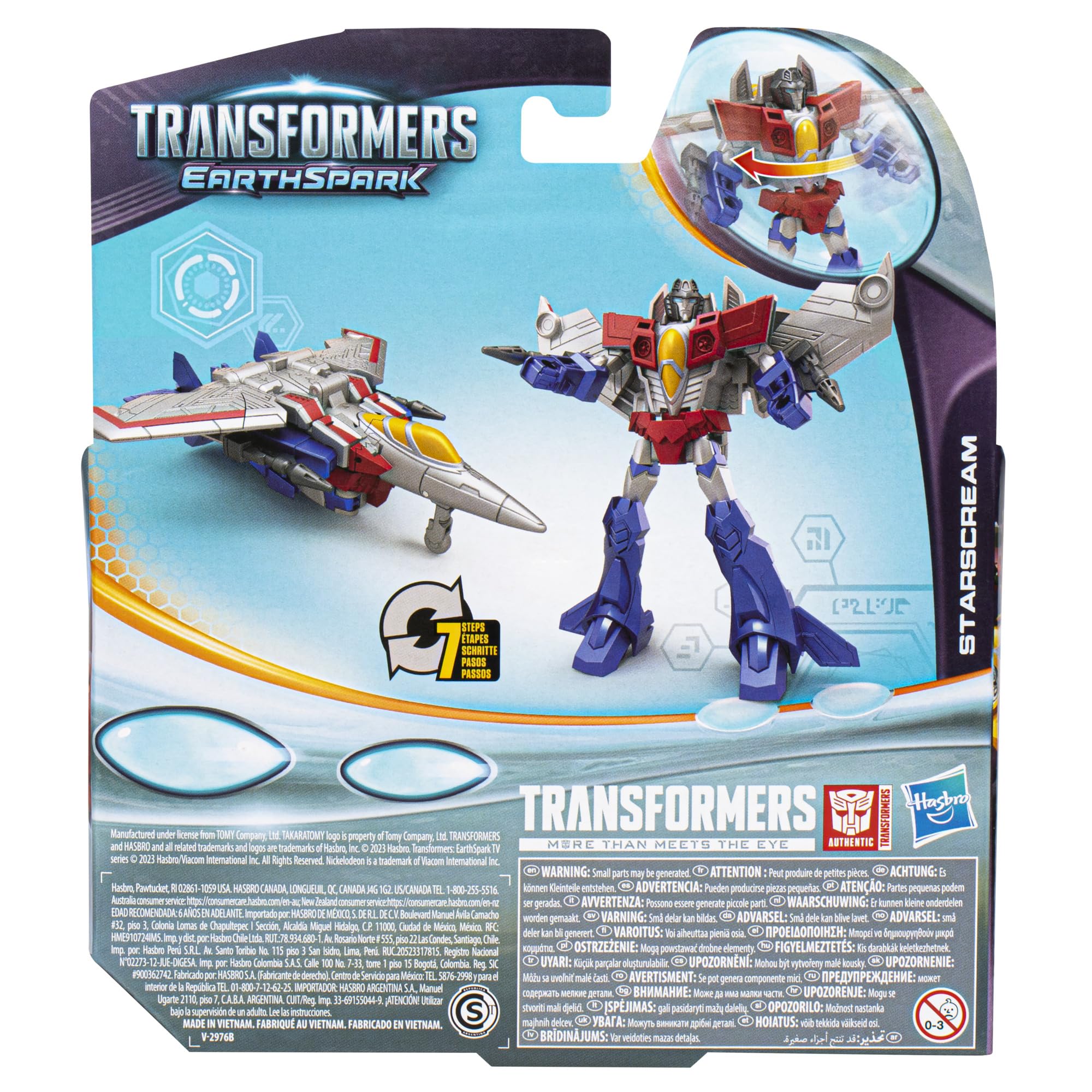 Transformers EarthSpark Starscream figure invites collectibles and storytelling during playtime