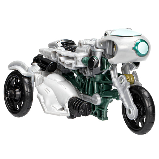 Terran Thrash robot-to-bike conversion steps showcase easy transformation.