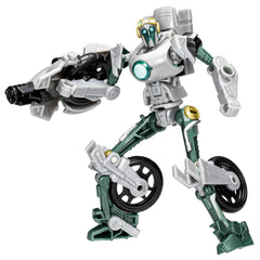 Transformers EarthSpark Terran Thrash robot toy ready for action play.