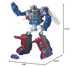 Fortress Maximus accessories and collectible card complete the set.