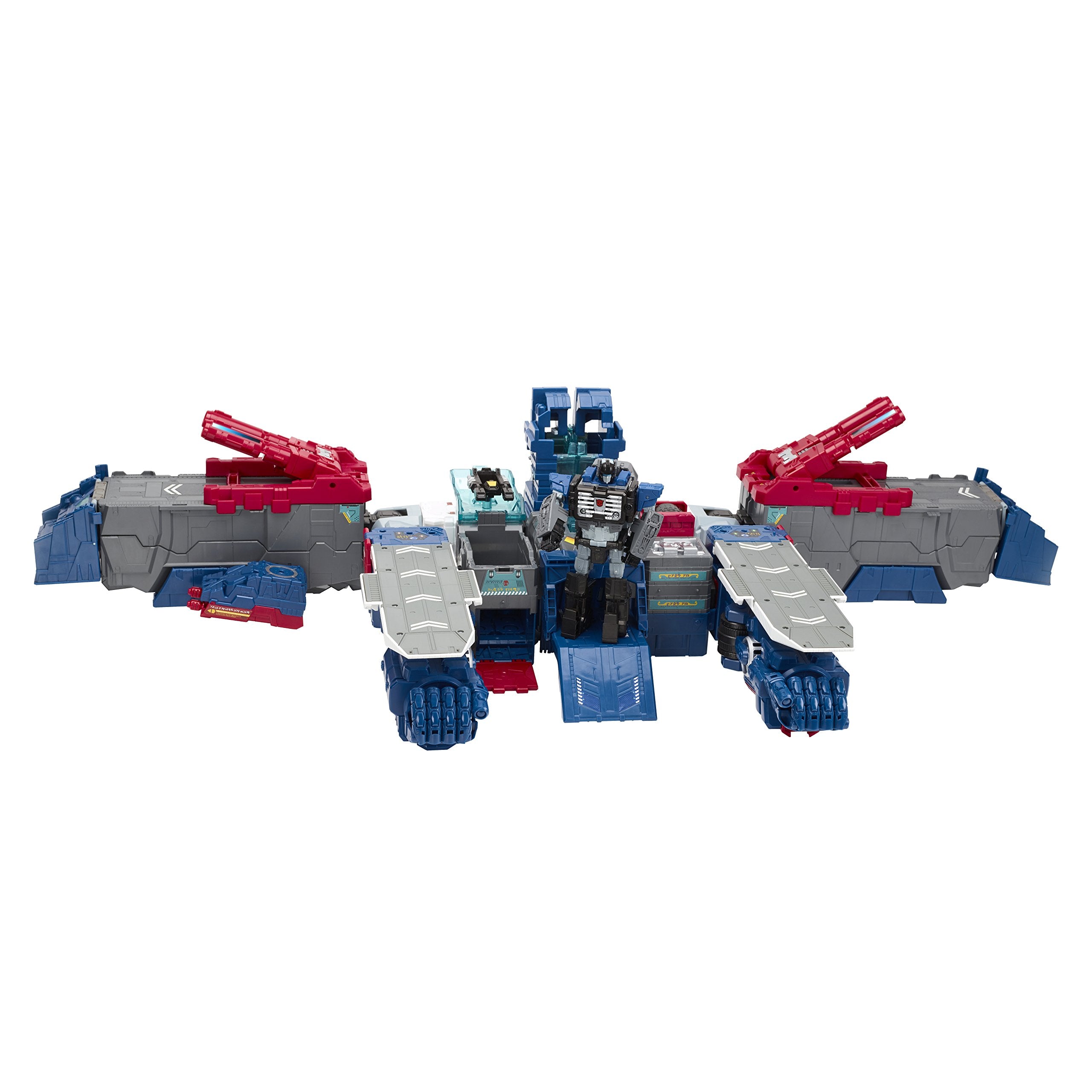 Fortress Maximus in Autobot city mode highlighting vast play space.