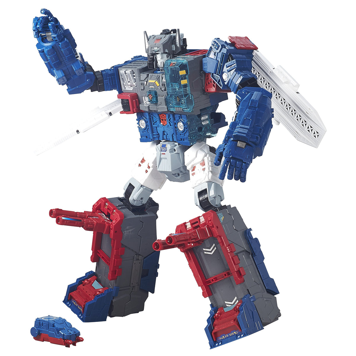 Transformers Fortress Maximus in robot mode, a colossal display piece.