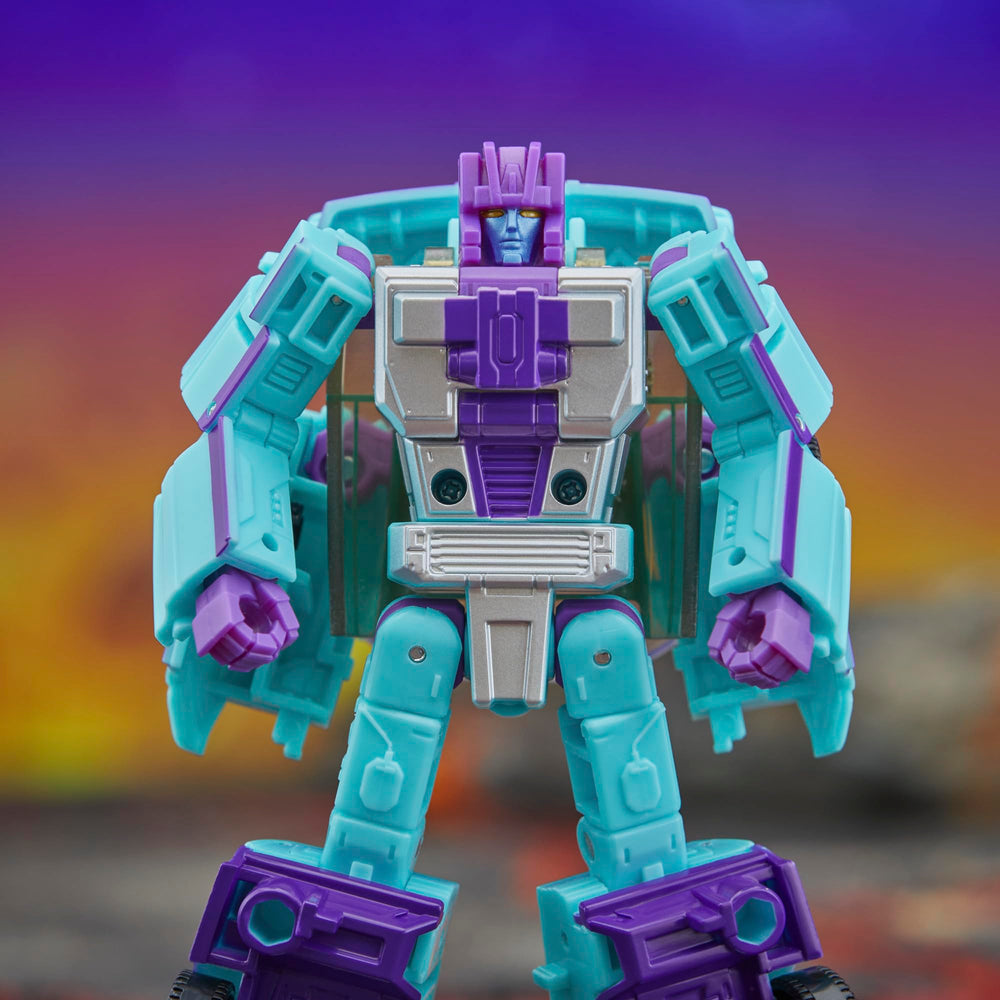 Transformers G2 Breakdown with blaster accessory attached in robot mode.