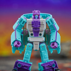 Transformers G2 Breakdown with blaster accessory attached in robot mode.