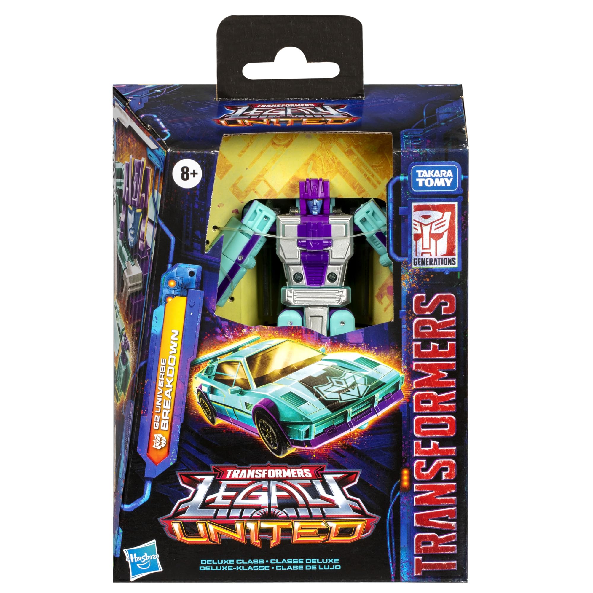 Transformers G2 Breakdown car mode ready for display‑ready action.