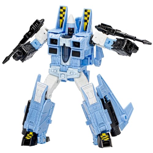 Transformers G2 Cloudcover jet mode action pose ideal for imaginative play.