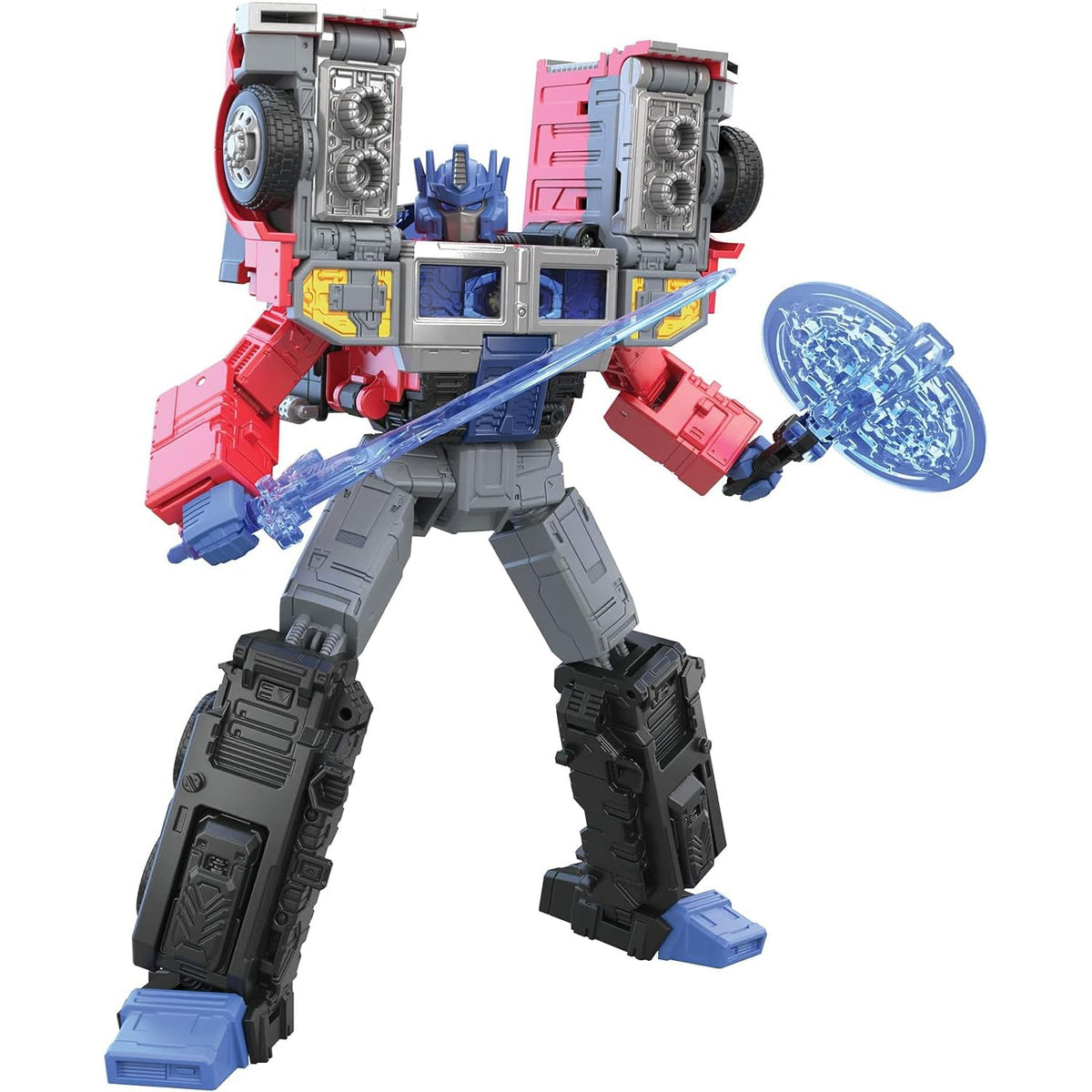 Transformers G2 Universe Laser Optimus Prime robot mode for imaginative play