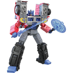 Transformers G2 Universe Laser Optimus Prime robot mode for imaginative play