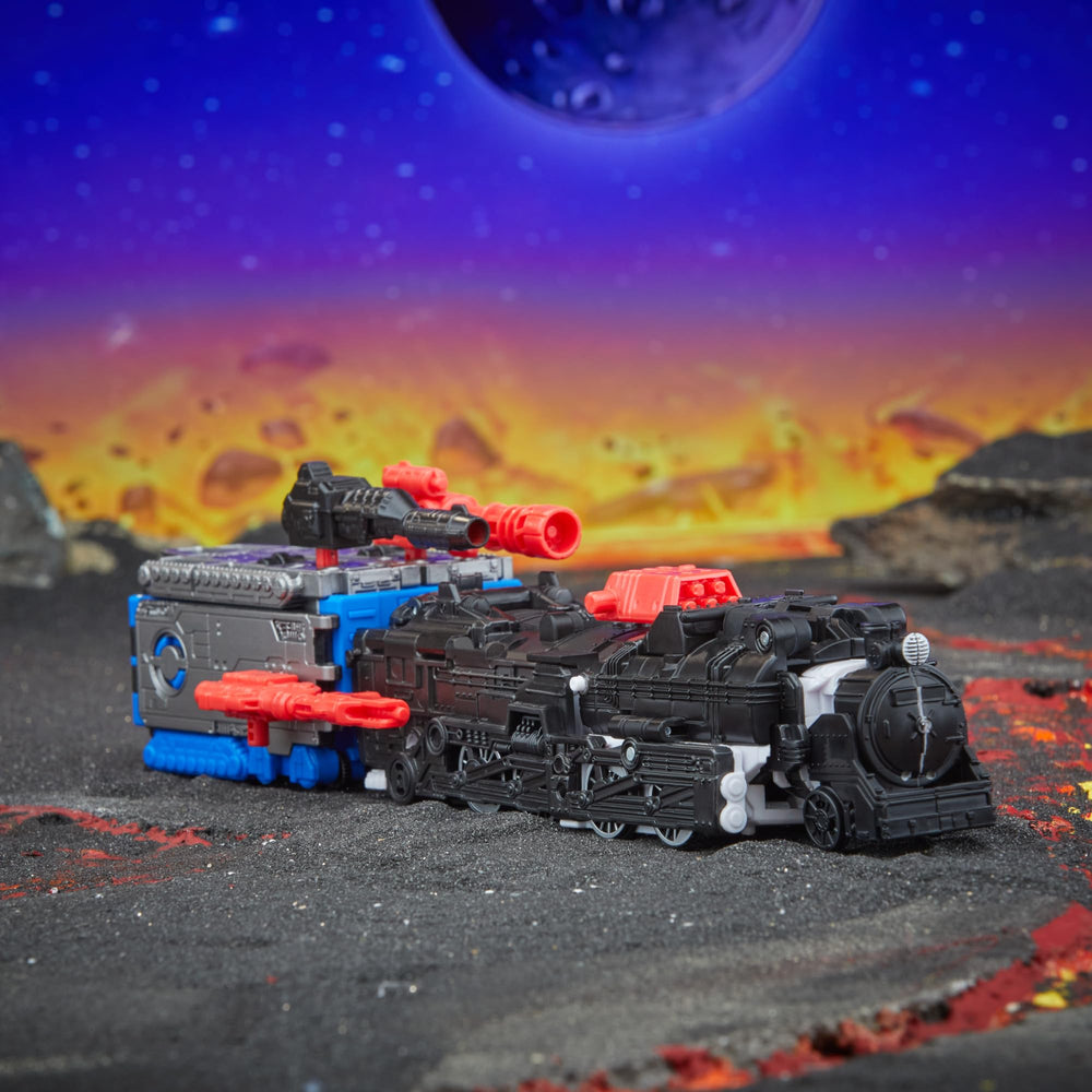 Transformers Galaxy Shuttle launchpad storage keeps accessories organized during play