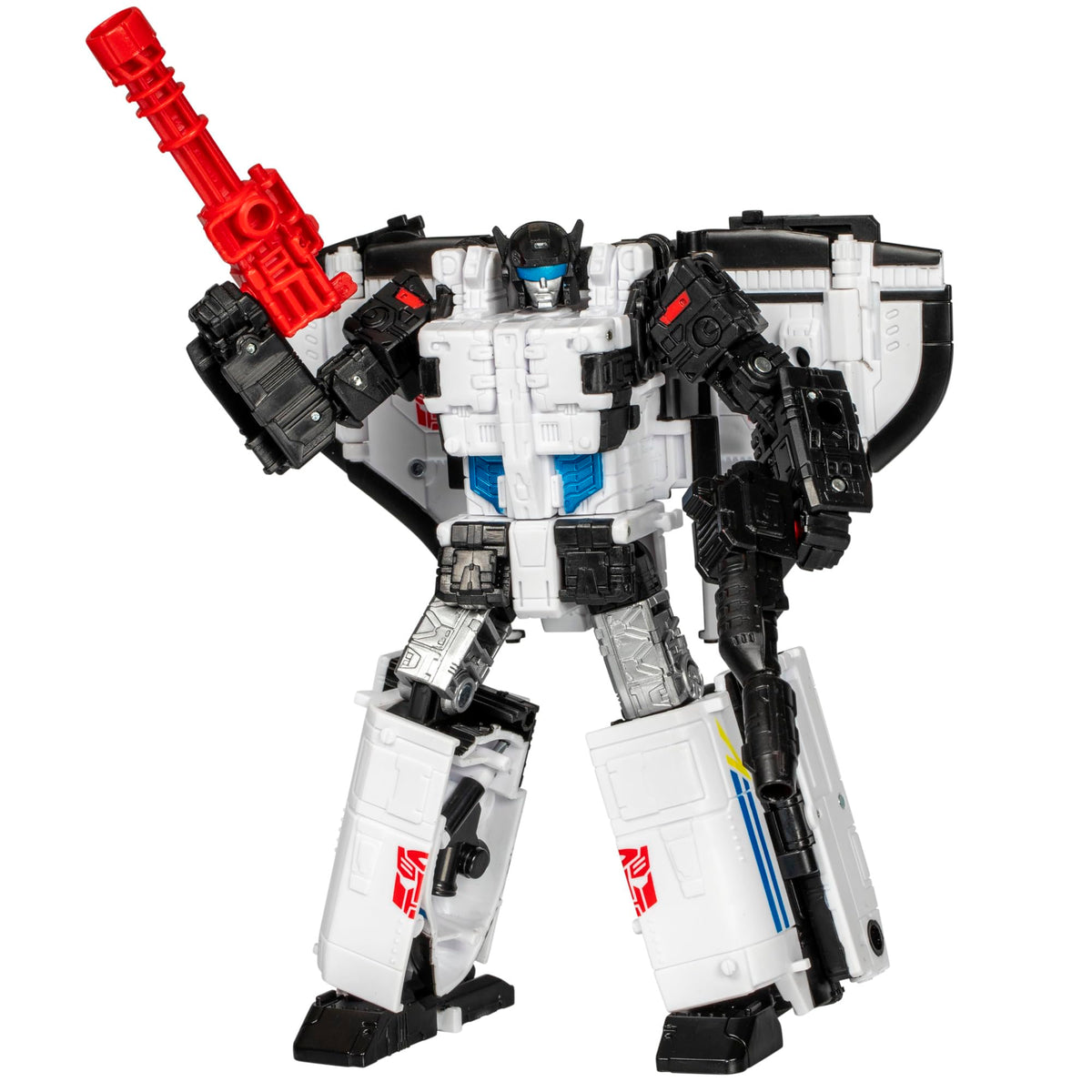 Transformers Galaxy Shuttle seven-point-five-inch figure in collector-ready pose with Victory-inspired deco