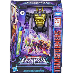 Transformers Kickback energon blades, attach in both modes for dynamic battles.