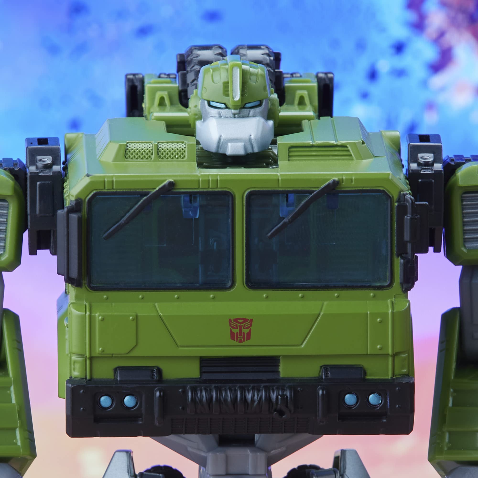 Transformers Generations Legacy Bulkhead with mace and shield attachment for immersive play