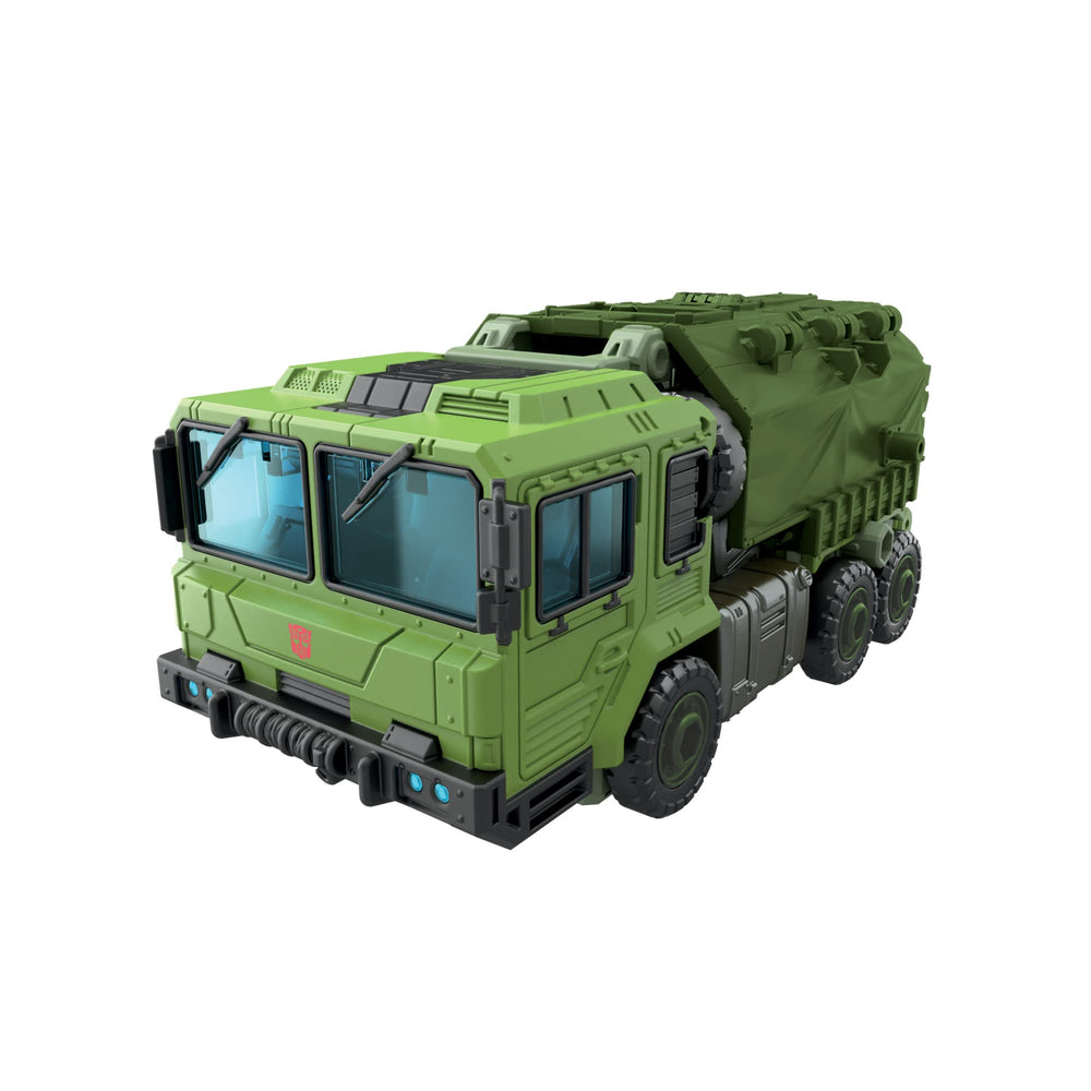 Transformers Generations Legacy Bulkhead in van mode shows rugged, action-ready design