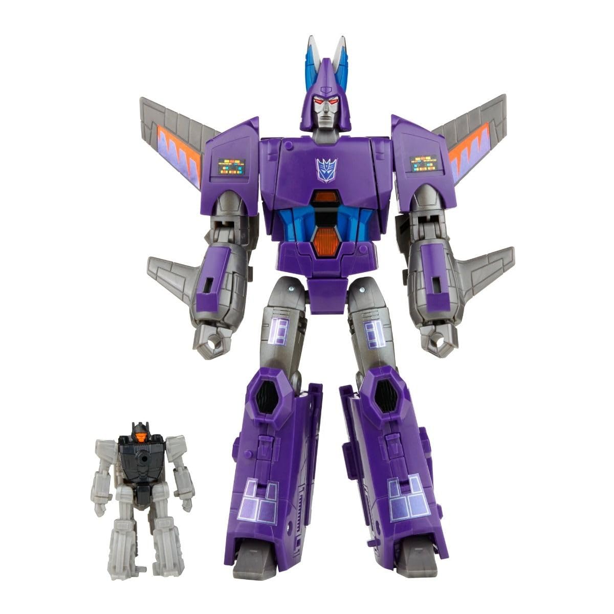 Transformers Generations Selects Cyclonus in jet mode for immersive display