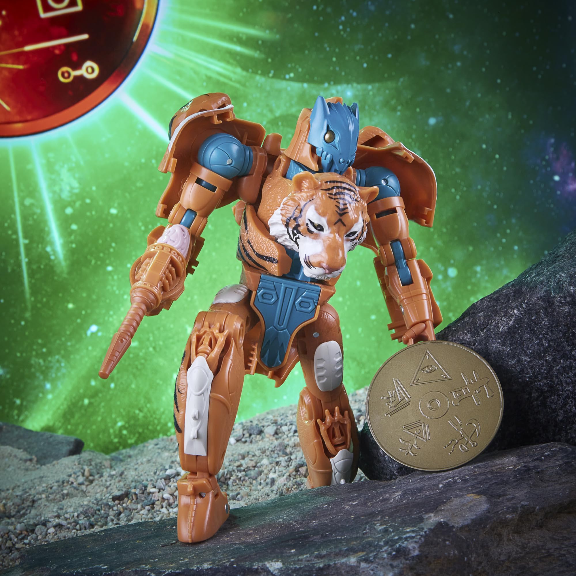 Transformers Golden Disk collection graphic pack art for display as lore.