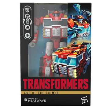 Energon axe accessory for Heatwave action and battle-ready play.