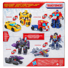 Transformers Heroes vs Villains Megatron drill tank mode image sparks pretend battles.