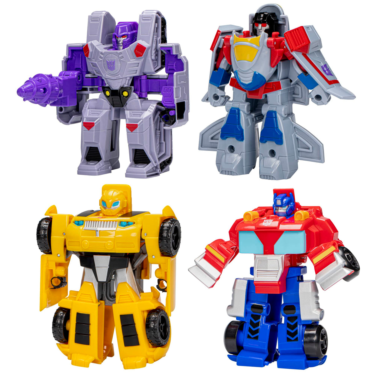 Transformers Heroes vs Villains Optimus Prime robot figure for imaginative play.