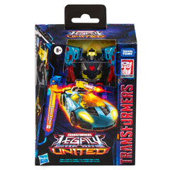 Transformers Hot Shot in sports car mode for display and dynamic posing.