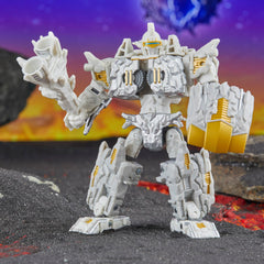 Nucleous 2-in-1 conversion from rock creature to armored car