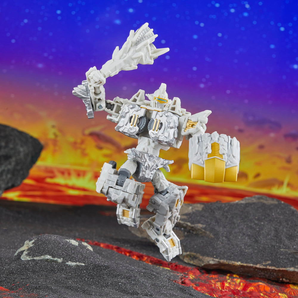Close-up of Transformers Infernac Nucleous action figure