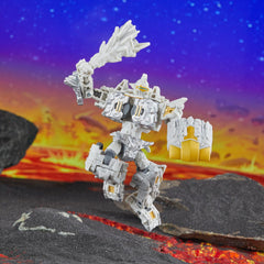 Close-up of Transformers Infernac Nucleous action figure